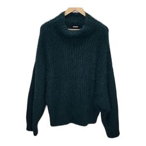 Express forest green sweater size L